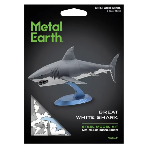 Metal Earth </br>Grand Requin Blanc – Image 2