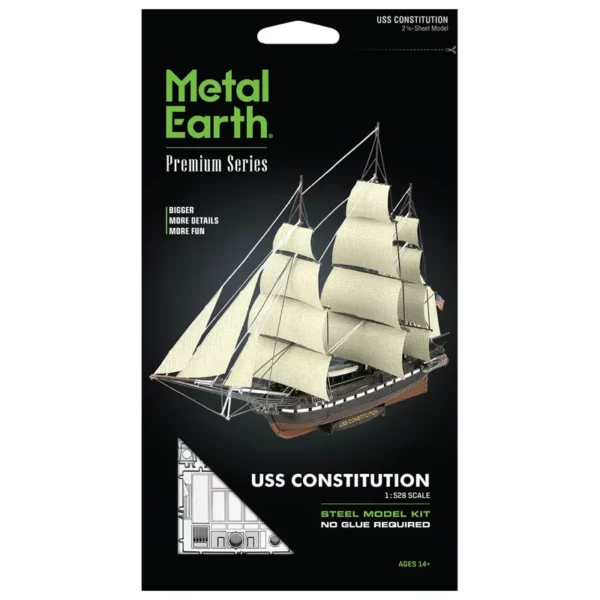 Metal Earth </br>USS Constitution – Image 2