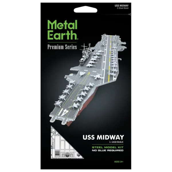 Metal Earth </br>USS Midway – Image 2