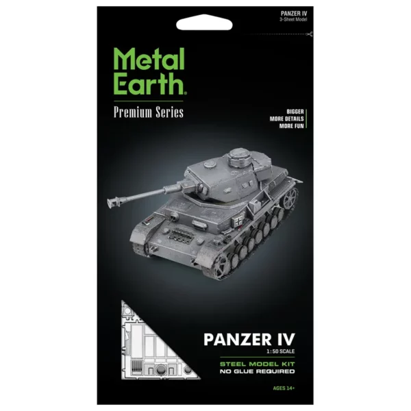 Metal Earth </br>Panzer IV – Image 2