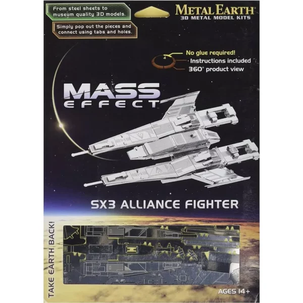 Metal Earth </br>Chasseur de l'Alliance – Image 2