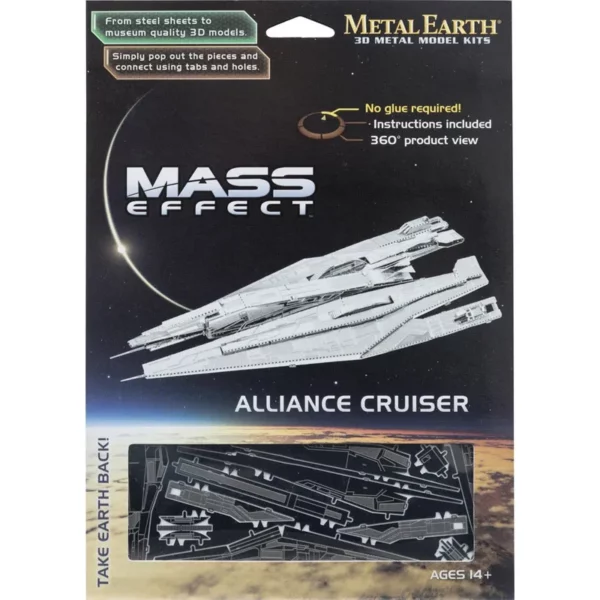 Metal Earth </br>Croiseur de l'Alliance – Image 2