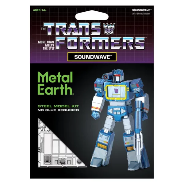 Metal Earth </br>Soundwave – Image 2