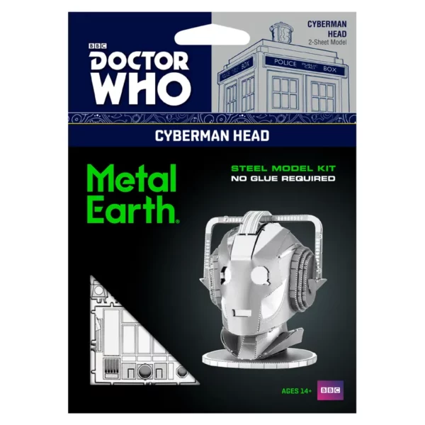 Metal Earth </br>Casque de Cyberman – Image 2