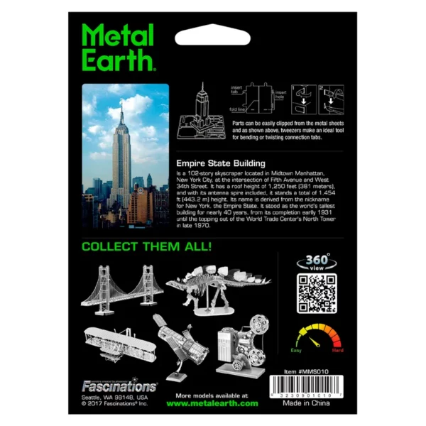 Metal Earth </br>Empire State Building – Image 3