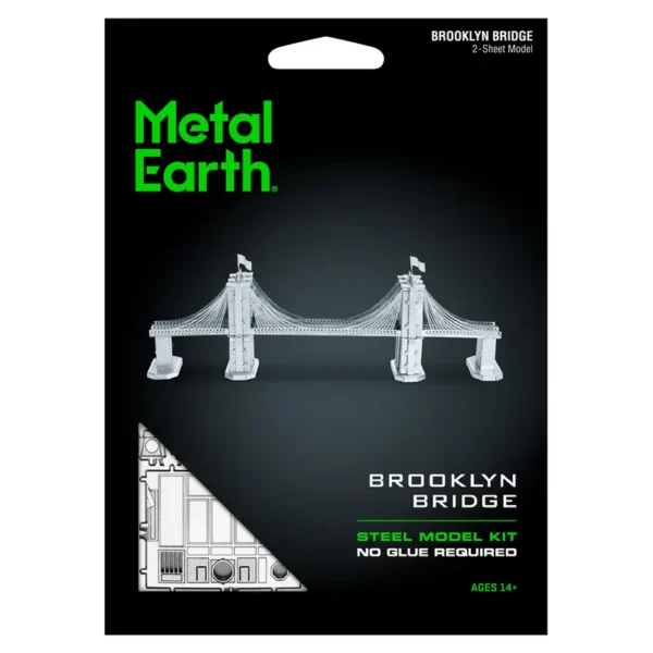 Metal Earth </br>Le Pont de Brooklyn – Image 2