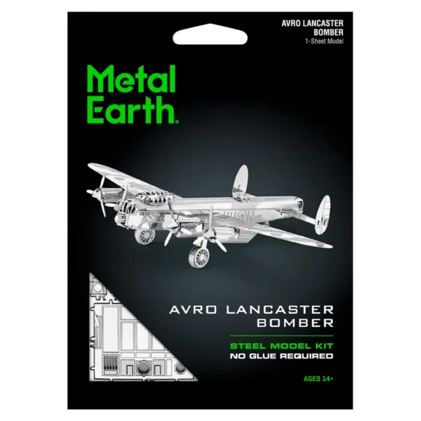 Metal Earth </br>Bombardier Lancaster – Image 2