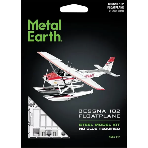 Metal Earth </br>Hydravion Cessna 182 – Image 2