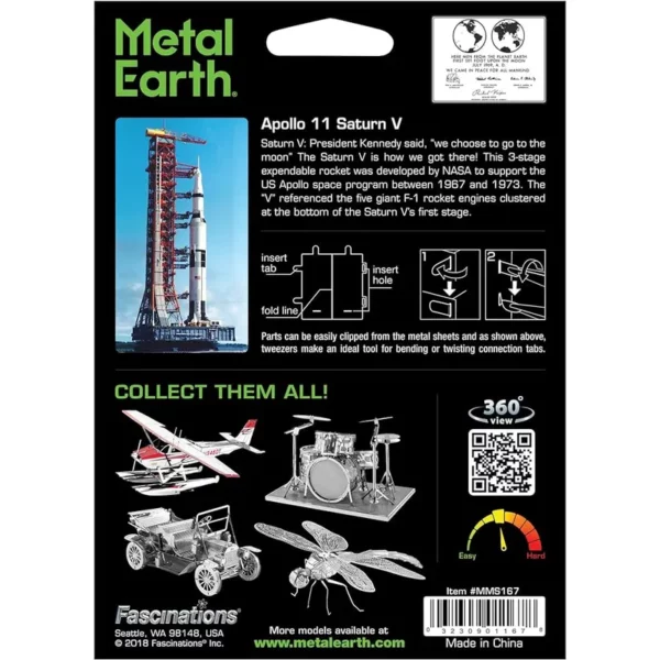 Metal Earth </br>Apollo Saturn V – Image 3