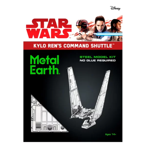 Metal Earth </br>Navette de </br>commandement de </br>Kylo Ren – Image 2