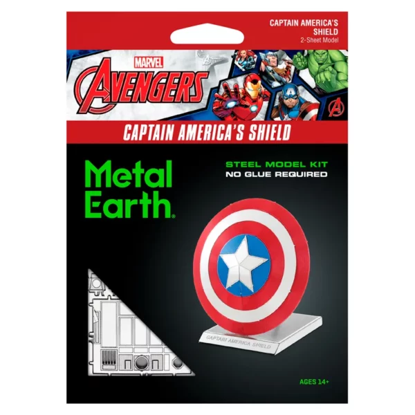 Metal Earth </br>Bouclier de </br>Captain America – Image 2