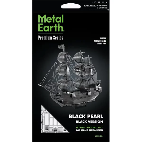 Metal Earth </br>Black Pearl – Image 2