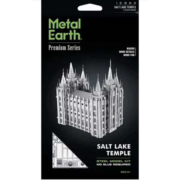 Metal Earth </br>Temple de </br>Salt Lake City – Image 2