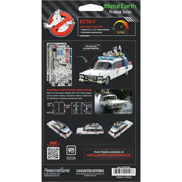 Metal Earth </br>Ecto-1 – Image 3