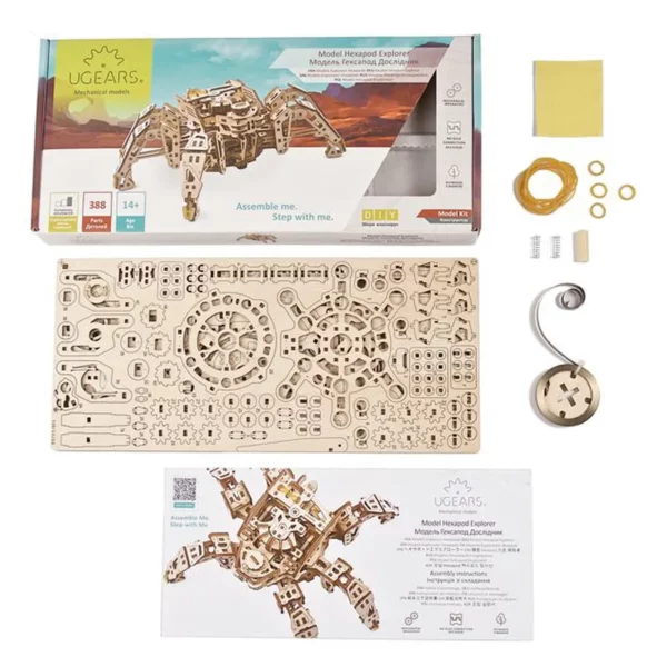 Ugears </br>Explorateur hexapode – Image 3