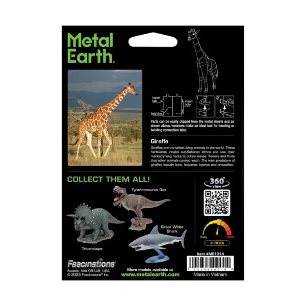 Metal Earth </br>Girafe – Image 3