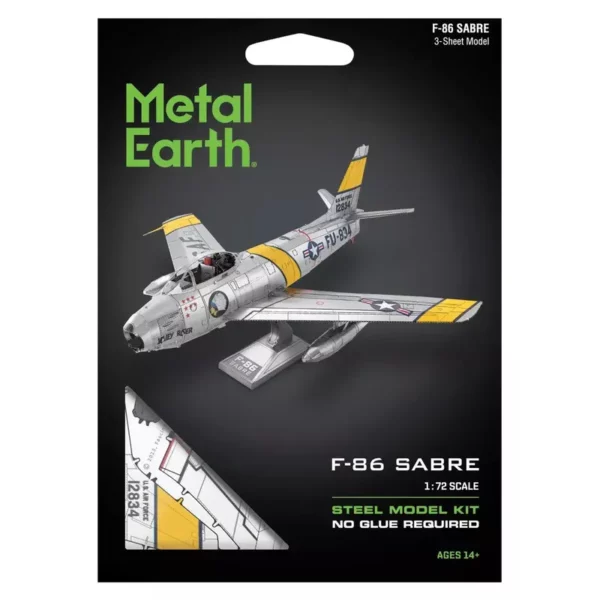 Metal Earth </br>F-86 Sabre – Image 2