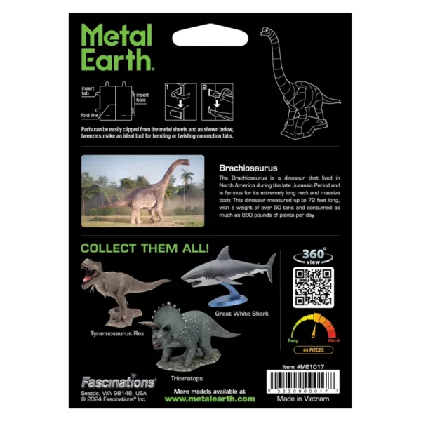 Metal Earth </br>Brachiosaure – Image 3