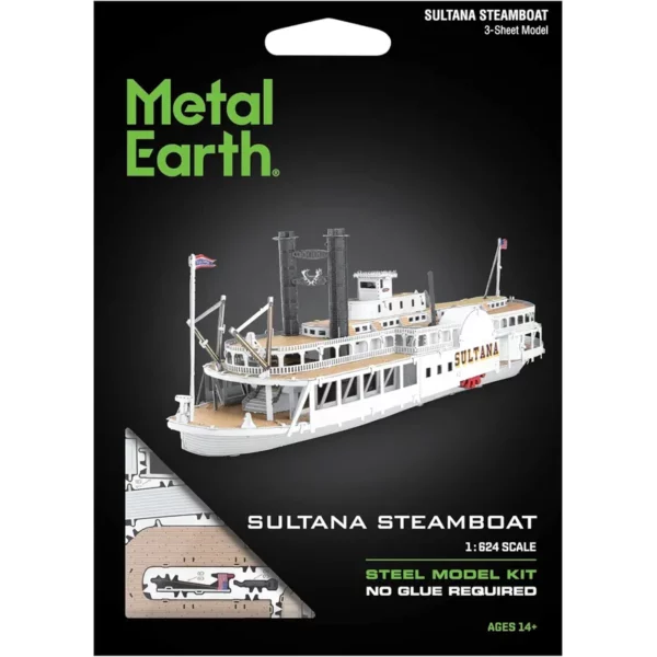 Metal Earth </br>Bateau à vapeur </br>Sultana – Image 2